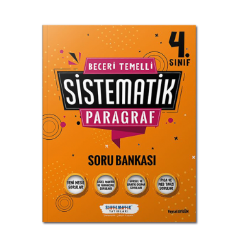 4.Sınıf Beceri Temelli SİSTEMATİK Paragraf Soru Bankası Sistematik Yayınları
