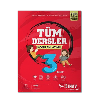3.Sınıf Tüm Dersler Konu Anlatımlı Sınav Yayınları