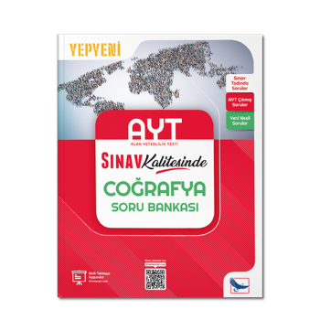 Sınav Kalitesinde AYT Coğrafya Soru Bankası Sınav Yayınları