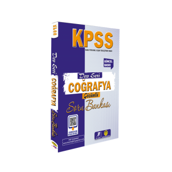 2024 KPSS Dev Seri-Coğrafya Soru Bankası Tasarı Eğitim Yayınları