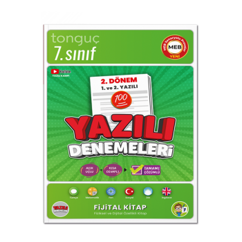 7. Sınıf Yazılı Denemeleri 2. Dönem 1 ve 2. Yazılı