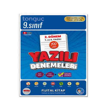 9. Sınıf Yazılı Denemeleri 2. Dönem 1 ve 2. Yazılı