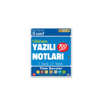 9. Sınıf Yazılı Notları 1. Dönem 1 ve 2. Yazılı