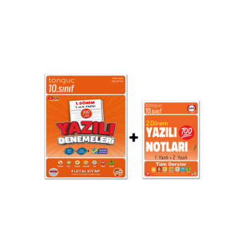 10.Sınıf Süper İkili 50li Paket (Toplam 100 Ürün %12 Paracık Hediyeli)