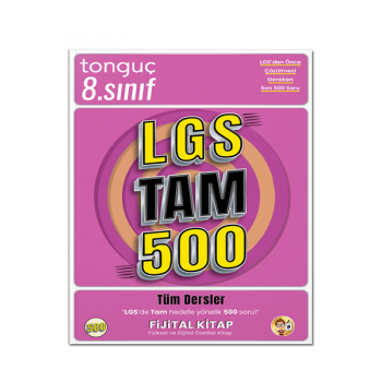 LGS Tam 500 Soru Bankası