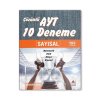 AYT Sayısal Çözümlü 10 Deneme Delta Kültür Yayınevi