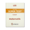 LGS 8. Sınıf Matematik Çek Kopar Süper Test Yeni Yorum Yayınları
