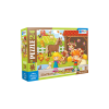 24 Parça Yer Puzzle - Farm Animals Çiftlik Hayvanları Blue Focus Games