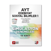 2022 AYT Edebiyat Sosyal Bilimler 1 Simülasyon Denemeleri Tamamı Video Çözümlü 3D Yayınları