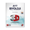 AYT 3D Biyoloji Tamamı Video Çözümlü Soru Bankası 3D Yayınları