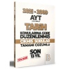 Benim Hocam Yayınları 2009-2021 AYT Tarih Son 13 Yıl Tıpkı Basım Konularına Göre Düzenlenmiş Tamamı Çözümlü Çıkmış Sorular