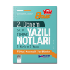 8. Sınıf 2. Dönem 1. ve 2. Yazılı Notları Son Tekrar