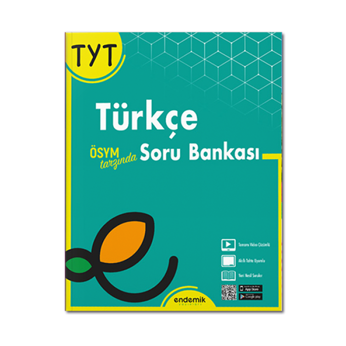 2022 TYT Türkçe Soru Bankası Endemik Yayınları