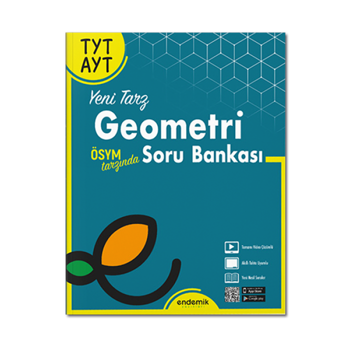 2022 TYT-AYT Yeni Tarz Geometri Soru Bankası Endemik Yayınları