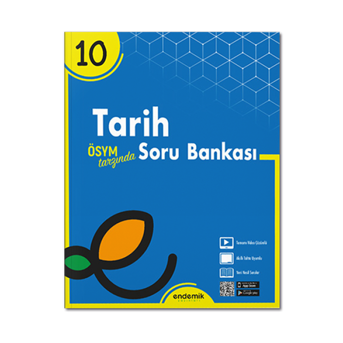 10. Sınıf Tarih Soru Bankası Endemik Yayınları