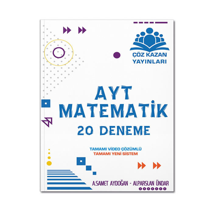 AYT Matematik 20li Deneme Sınavı Çöz Kazan Yayınları
