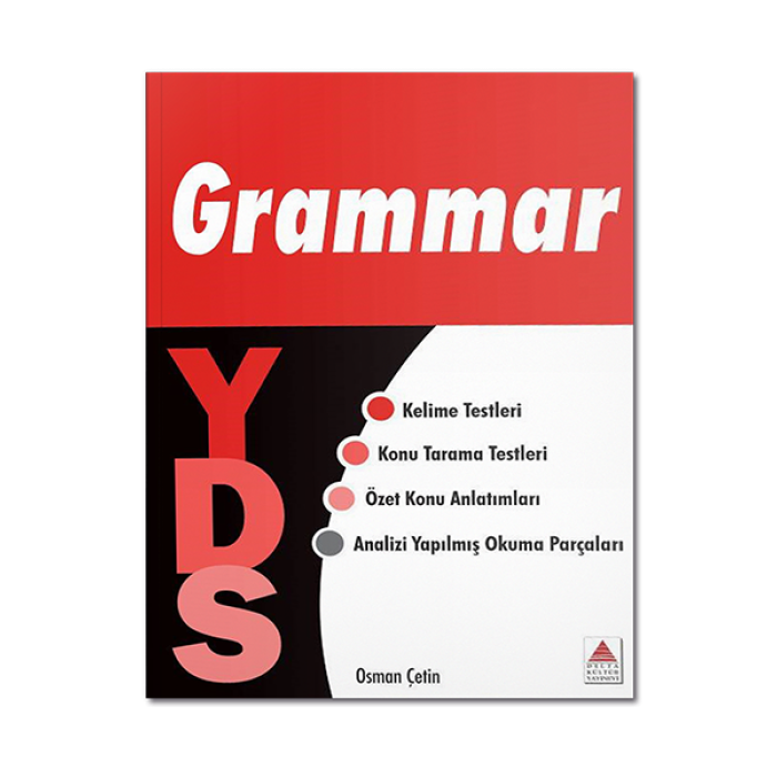 YDS Grammar Delta Kültür Yayınevi