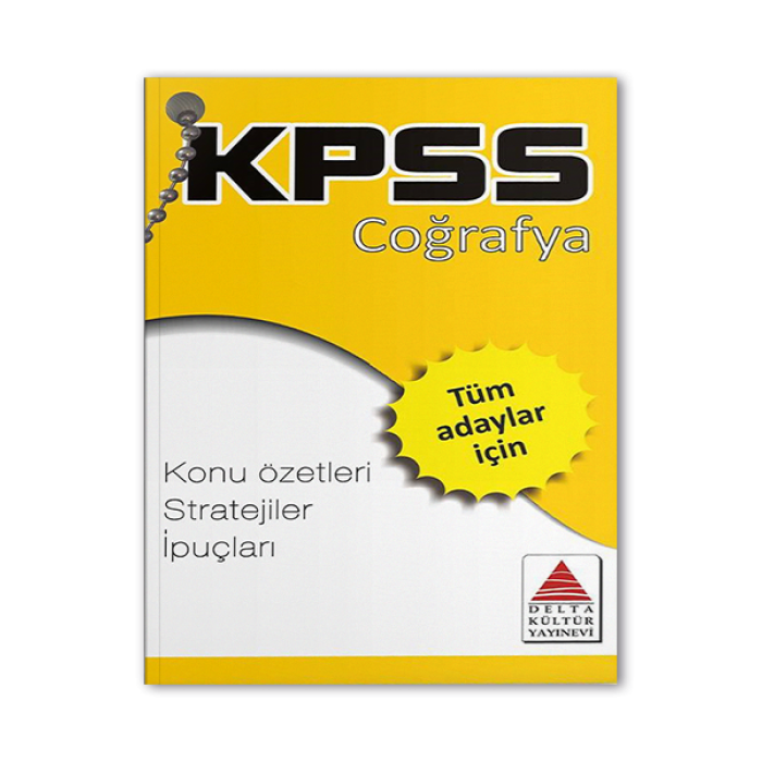KPSS Coğrafya Strateji Kartları Delta Kültür Yayınevi