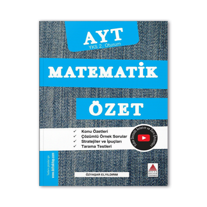 AYT Matematik Özet Delta Kültür Yayınevi