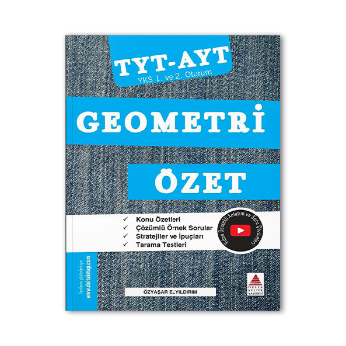 TYT AYT Geometri Özet Delta Kültür Yayınevi