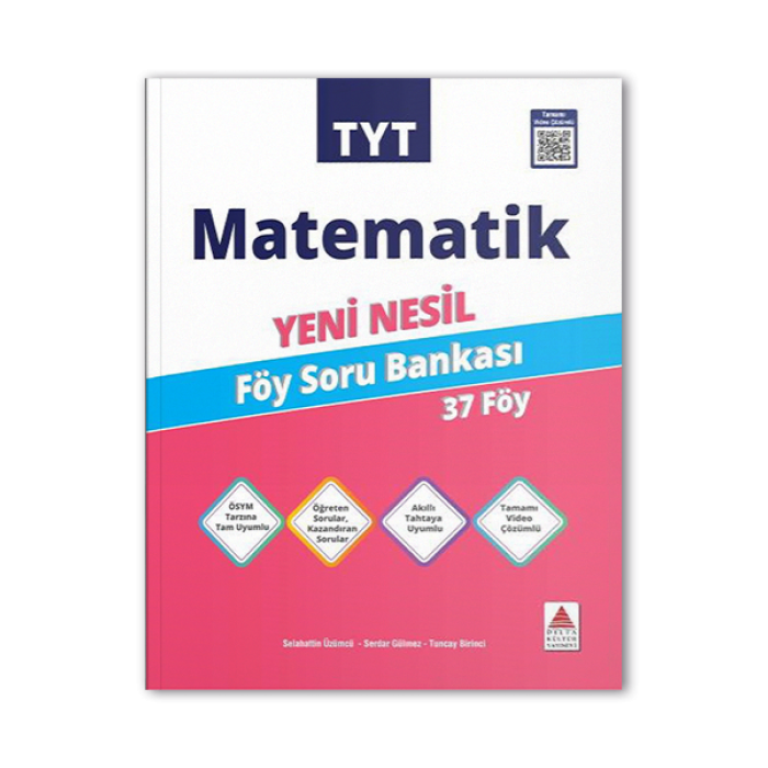 TYT Matematik Föy Soru Bankası Delta Kültür Yayınevi