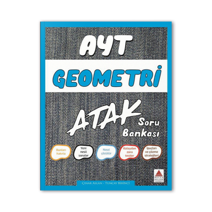 AYT Geometri Soru Bankası Atak Delta Kültür Yayınevi