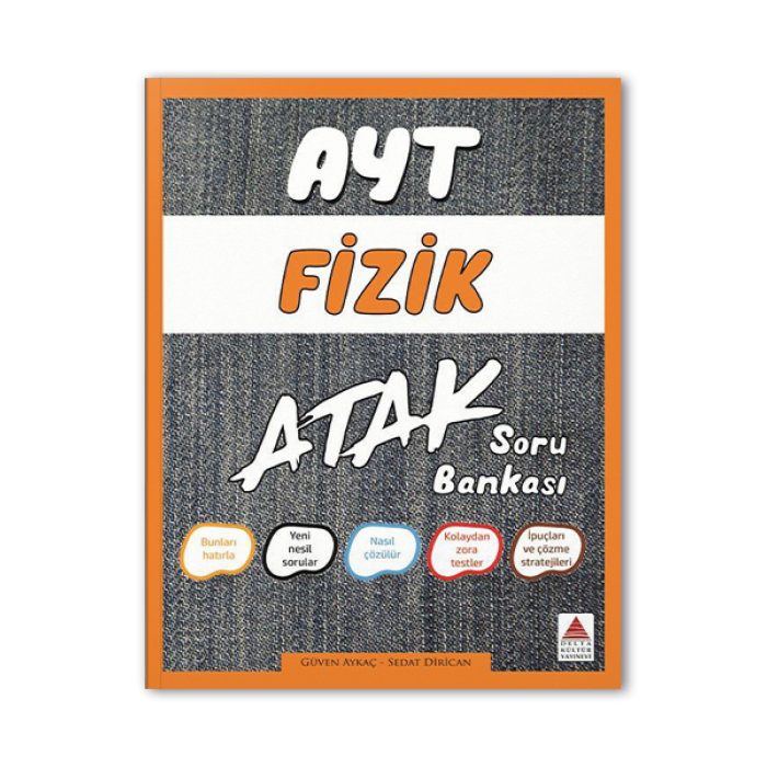 AYT Fizik Soru Bankası Atak Delta Kültür Yayınevi