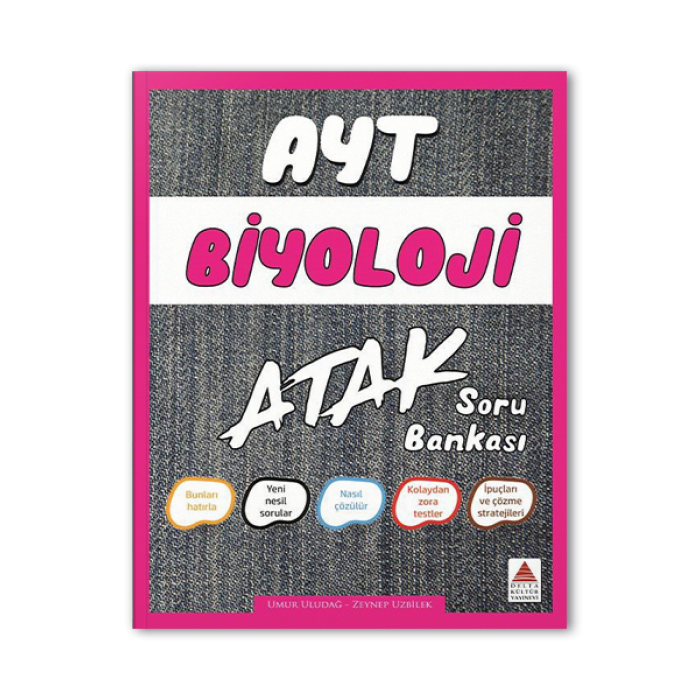 AYT Biyoloji Atak Soru Bankası Delta Kültür Yayınevi