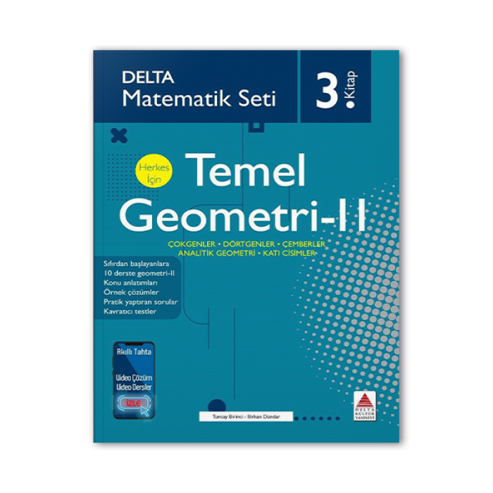 Matematik Seti 3 Herkes İçin Temel Geometri 2 Delta Kültür Yayınevi