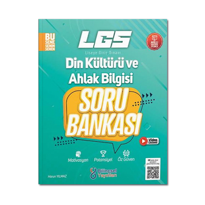 LGS 8. Sınıf Din Kültürü ve Ahlak Bil. Soru Bankası 2022 Bilinçsel Yayınları