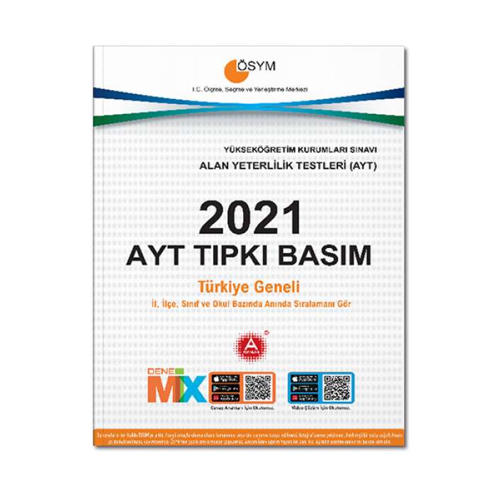 2021 AYT Tıpkı Basım Deneme Sınavı