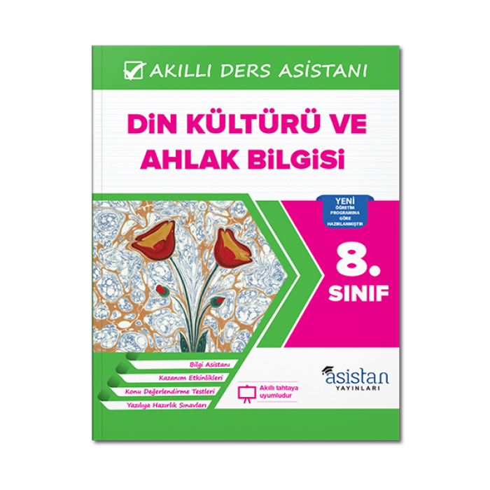 8.Sınıf Din Kültürü Akıllı Ders Asistanı Asistan Yayınları