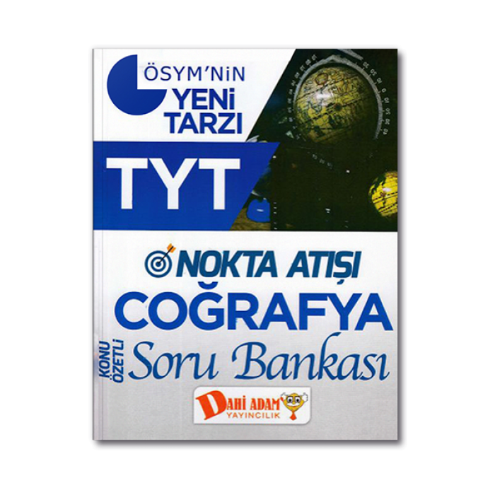 TYT Nokta Atışı Coğrafya Konu Özetli Soru Bankası Dahi Adam Yayınları