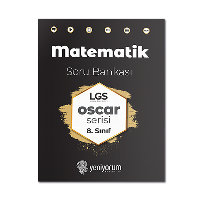 LGS 8. Sınıf Matematik Soru Bankası Oscar Serisi Yeni Yorum Yayınları