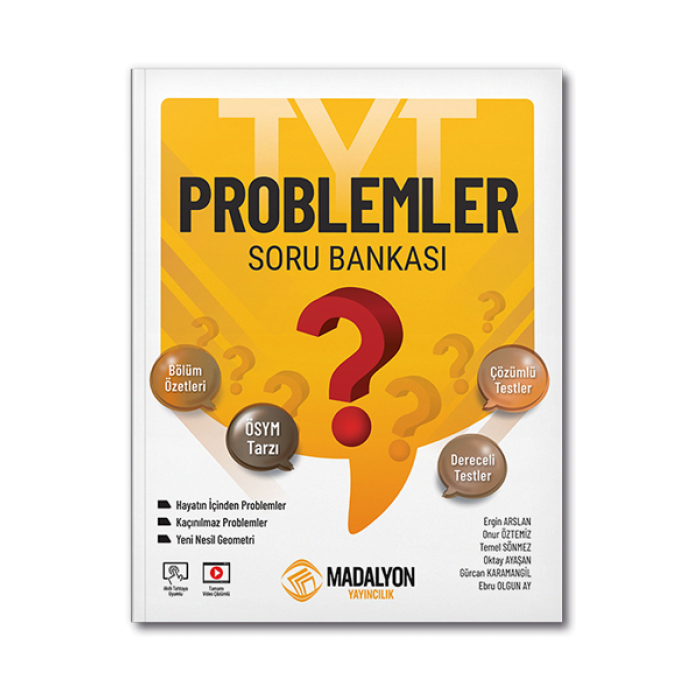 Yeni Madalyon TYT Problemler Gezegen Yayınları