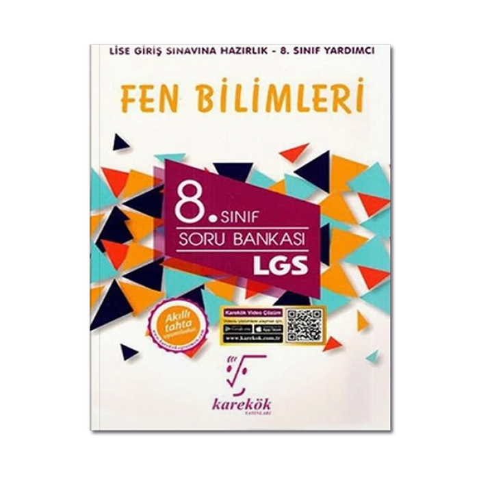 8.Sınıf LGS Fen Bilimleri Soru Bankası Karekök Yayınları