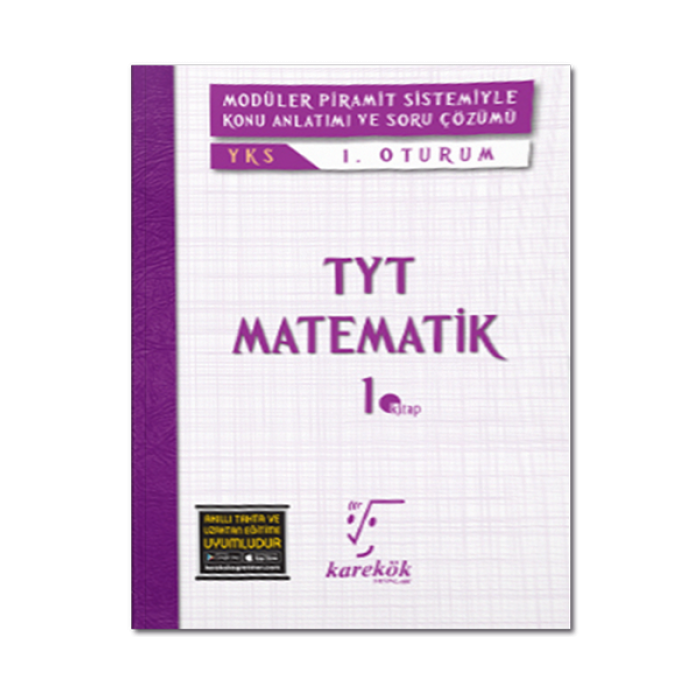 TYT YKS1 Matematik 1.Kitap 1.Oturum Karekök Yayınları