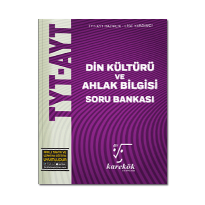 AYT Din Kültürü Ve Ahlak Bilgisi Soru Bankası Karekök Yayınları