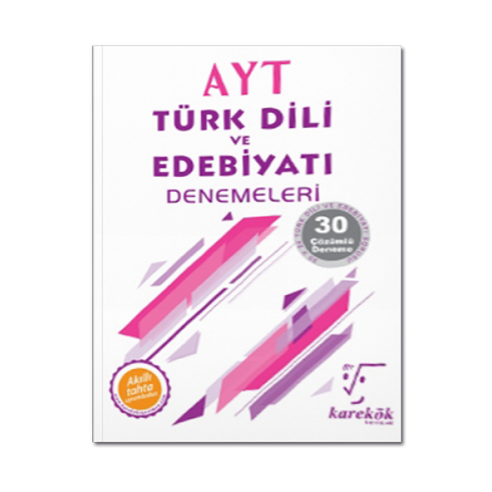 AYT Edebiyat Denemeleri Kitabı Karekök Yayınları
