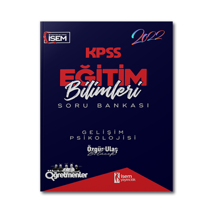 2022 KPSS Eğitim Bilimleri Gelişim Psikolojisi Soru Bankası Çözümlü İsem Yayınları