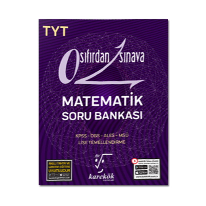 2021 TYT Sıfırdan Sınava Matematik Soru Bankası Karekök Yayınları