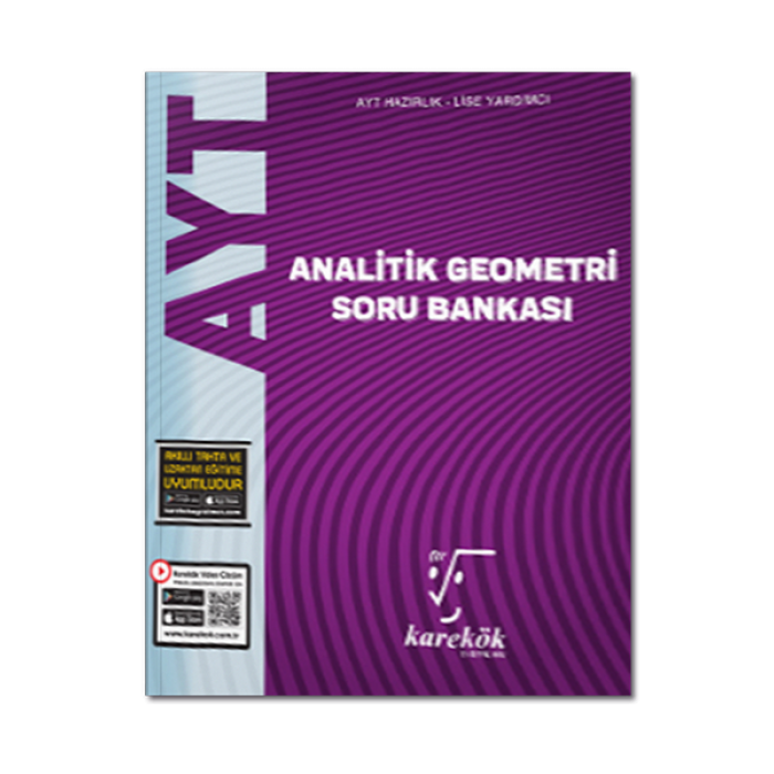 AYT Analitik Geometri Soru Bankası Karekök Yayınları