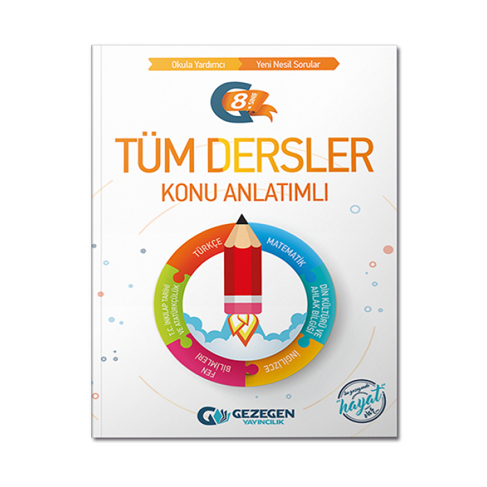 8. Sınıf Tüm Dersler Konu Anlatımlı Gezegen Yayınları