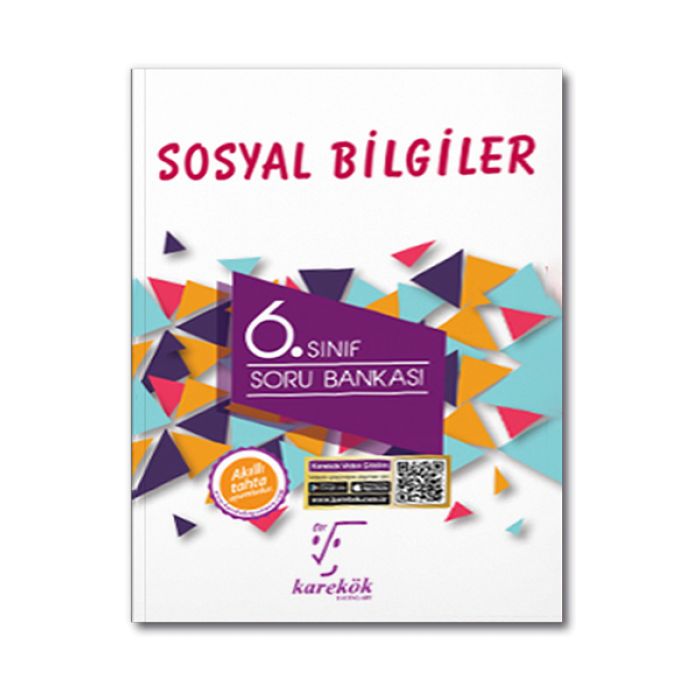 6. Sınıf Sosyal Bilgiler Soru Bankası Karekök Yayınları