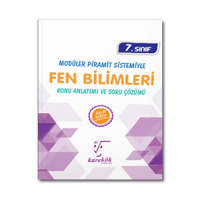 7. Sınıf Fen Bilimleri MPS Konu Anlatımı ve Soru Çözümü Karekök Yayınları 2022