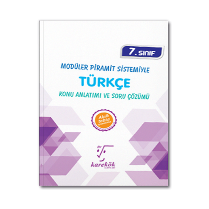 7. Sınıf Türkçe MPS Konu Anlatımı ve Soru Çözümü Karekök Yayınları 2022