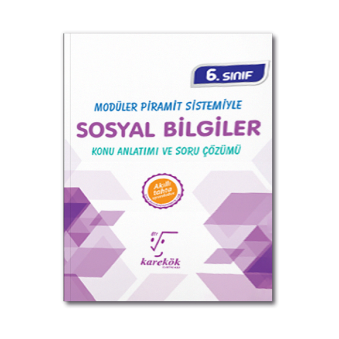 6. Sınıf Sosyal Bilgiler MPS Konu Anlatımı ve Soru Çözümü Karekök Yayınları