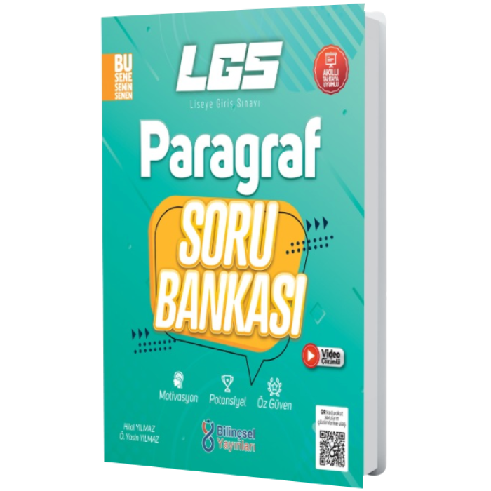 8. Sınıf LGS Paragraf Soru Bankası 2022 Bilinçsel Yayınları