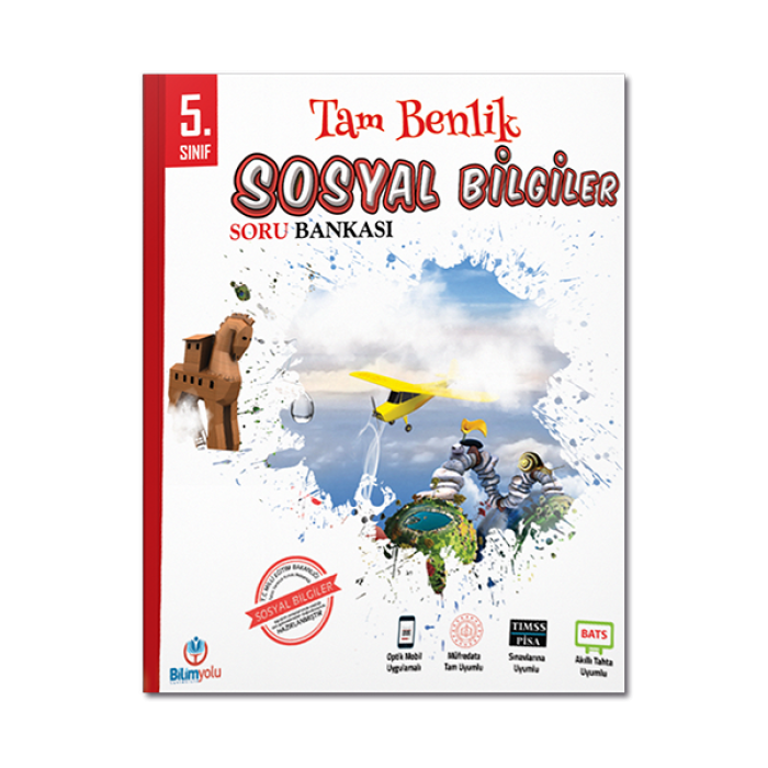 5. Sınıf Sosyal Bilimler Tam Benlik Soru Bankası Bilimyolu Yayıncılık