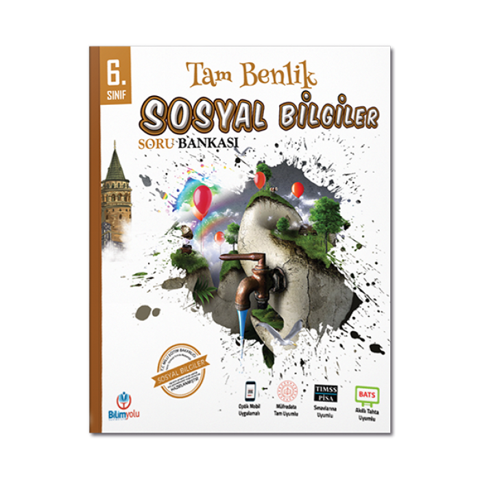 6. Sınıf Sosyal Bilgiler Tam Benlik Soru Bankası Bilimyolu Yayıncılık